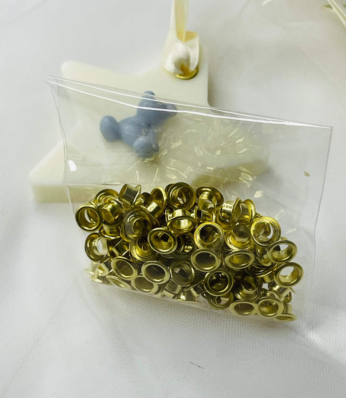 Occhielli metallici 120 pz