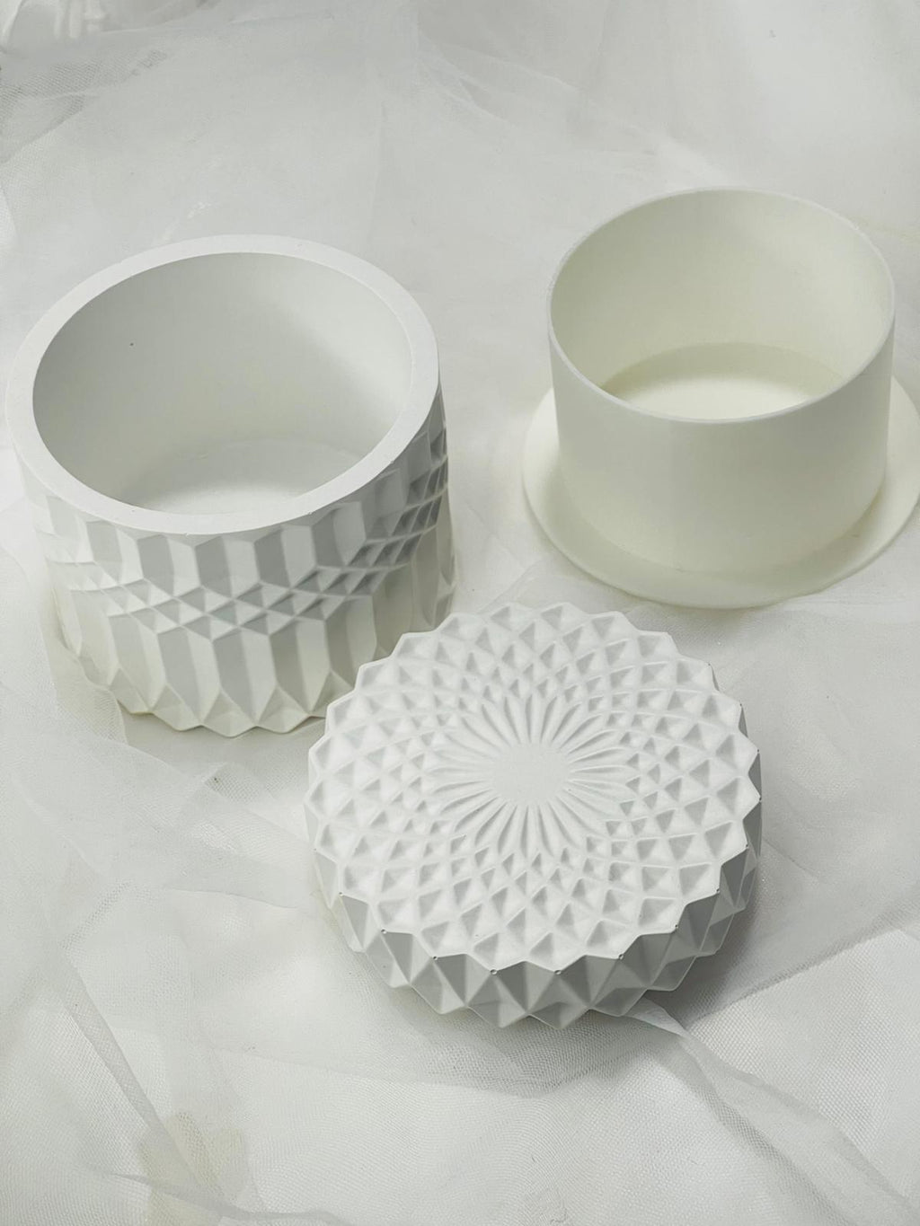 Supporto rigido per stampi in silicone - Round