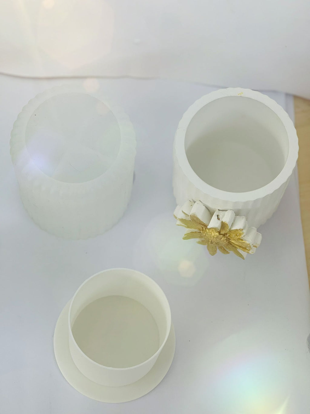 Supporto rigido per stampi in silicone - 2 pezzi - Glass