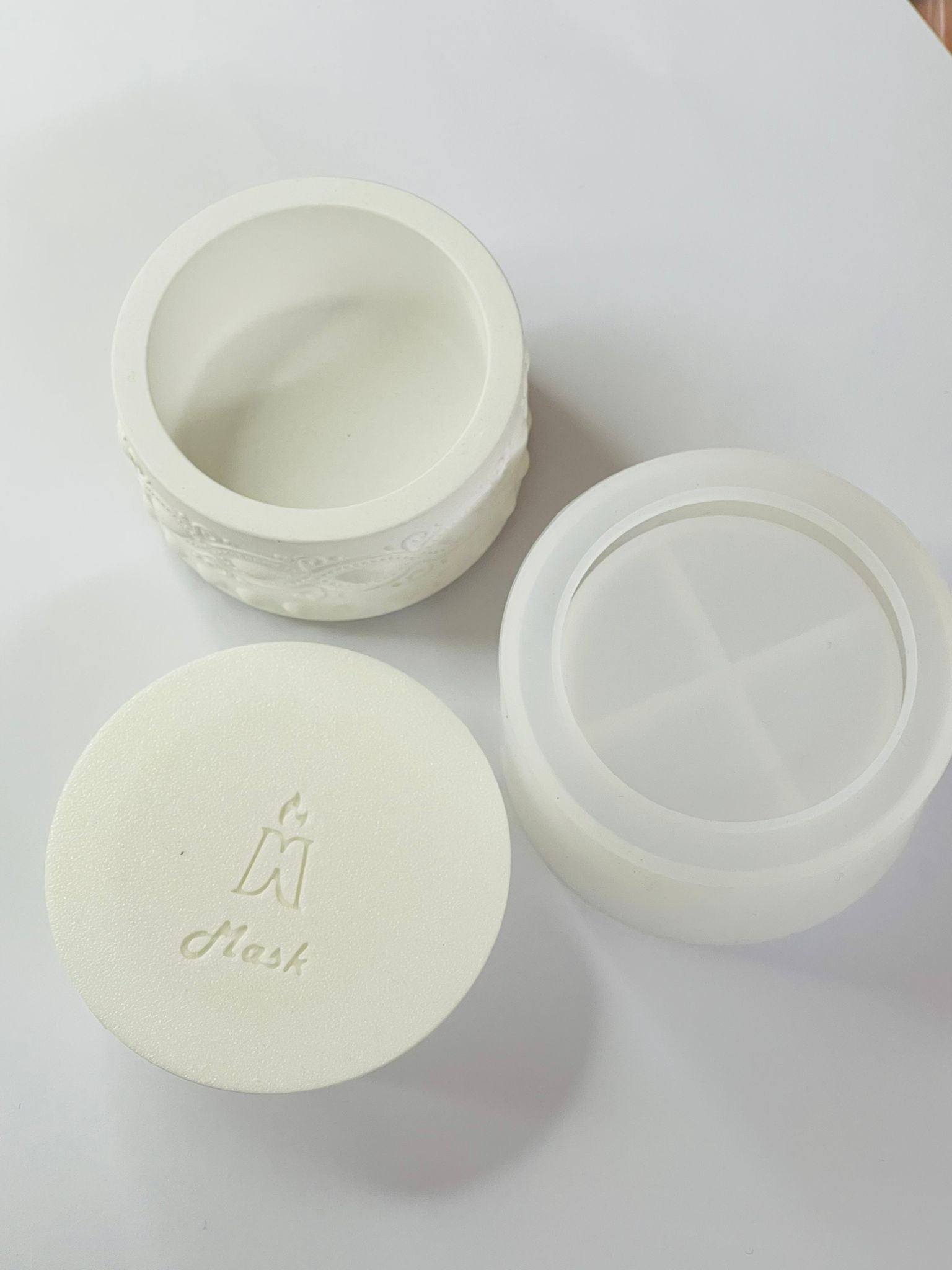 Supporto rigido per stampi in silicone - Mask