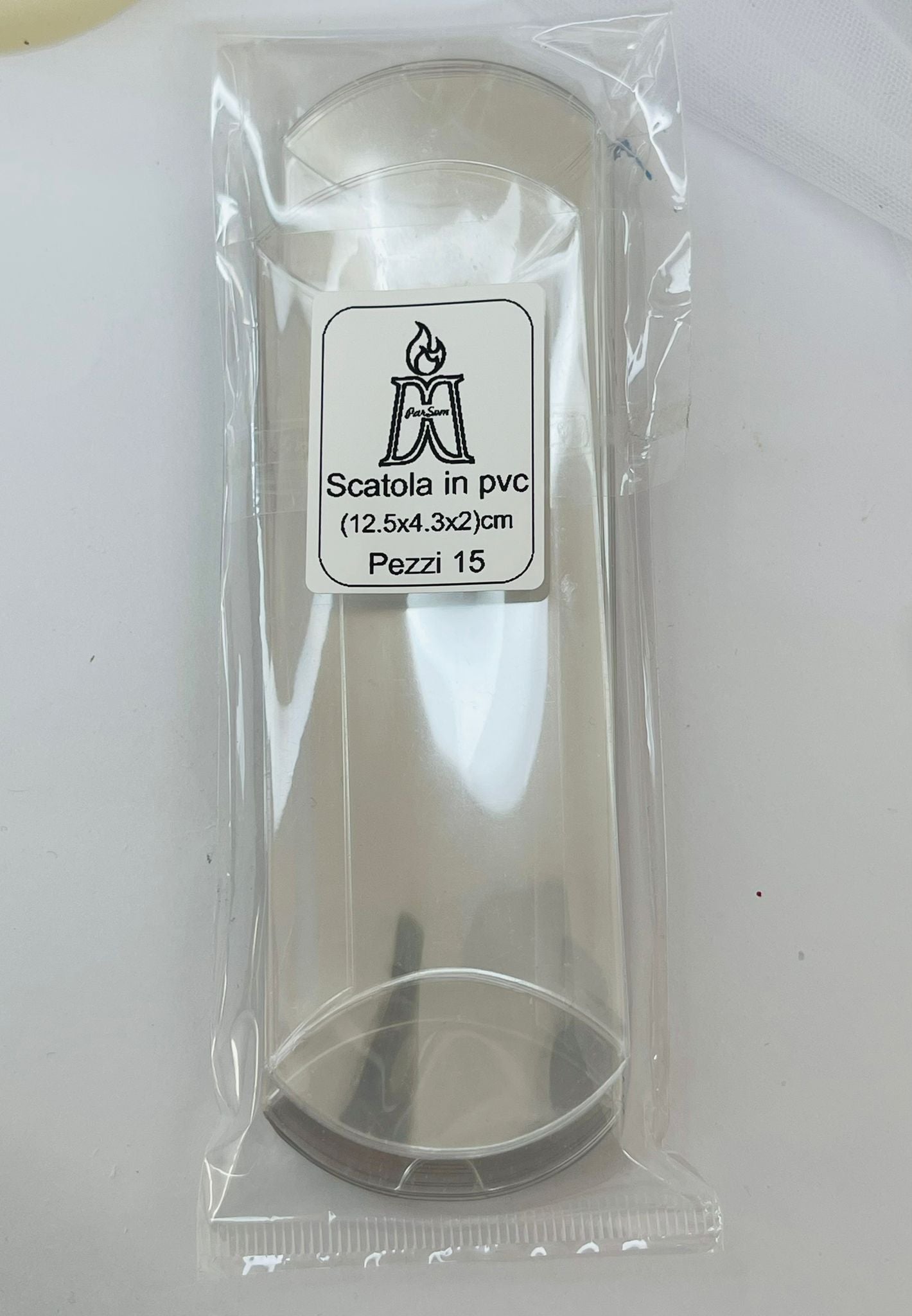 Scatola pvc - 15 pezzi