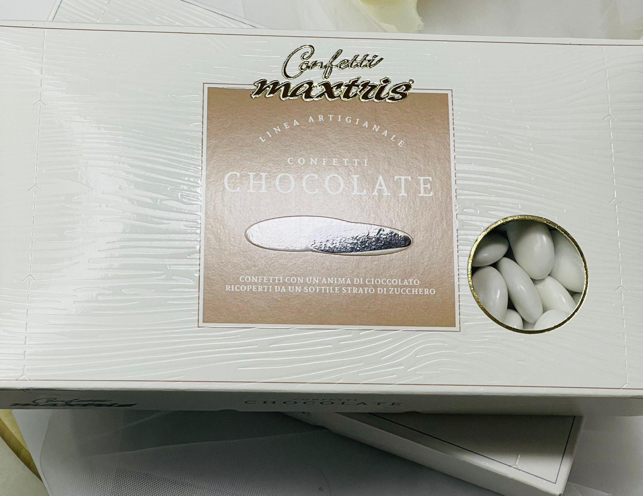 Confetti Maxstris bianchi- 1kg