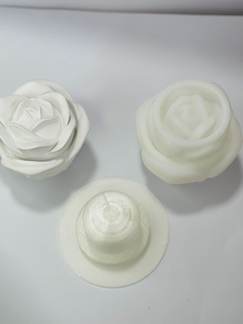 Supporto rigido per stampi in silicone - Rose
