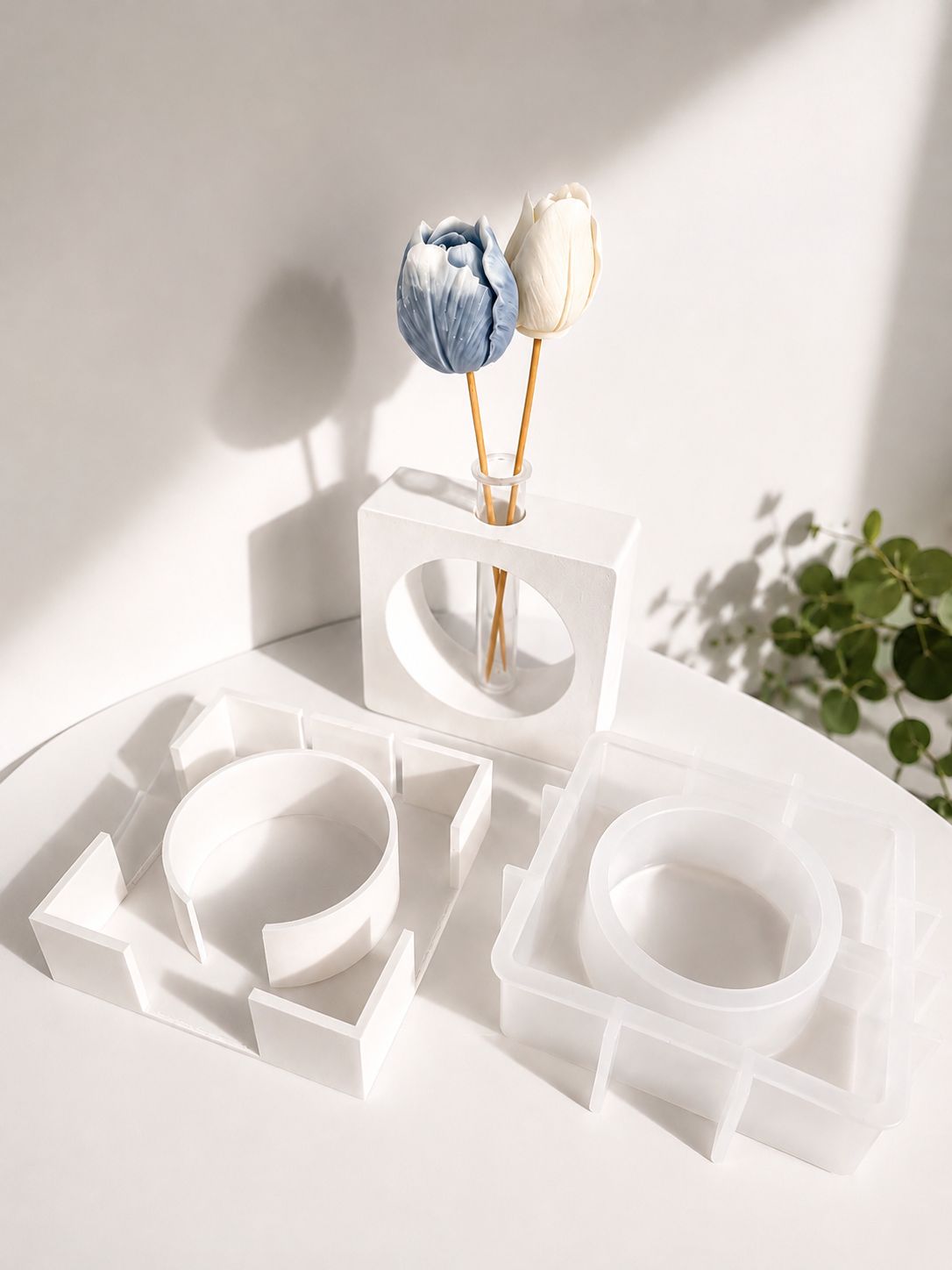 Supporto rigido per stampi in silicone - Square