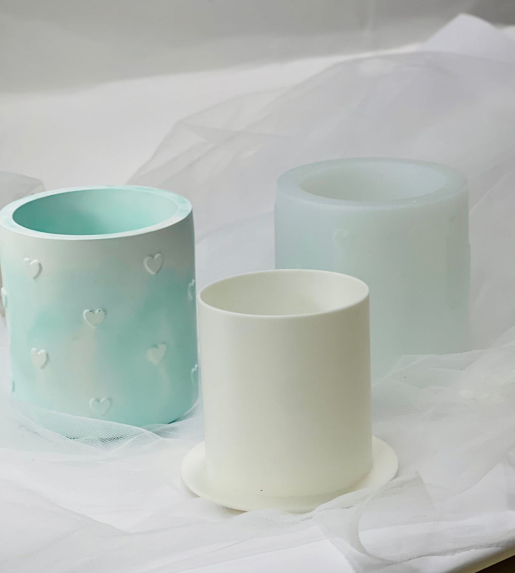 Supporto rigido per stampi in silicone - Heart